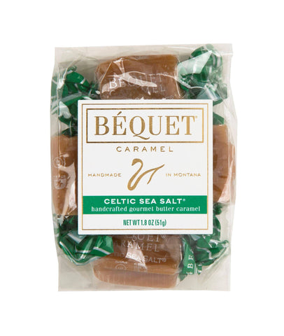 Béquet Gourmet Caramel 1.8 oz Grab & Go Bag: Celtic Sea Salt