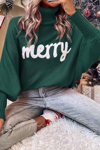 Green Merry Sweater