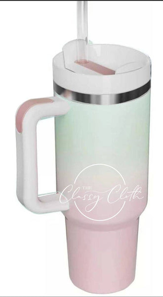 Pink Ombre Tumbler