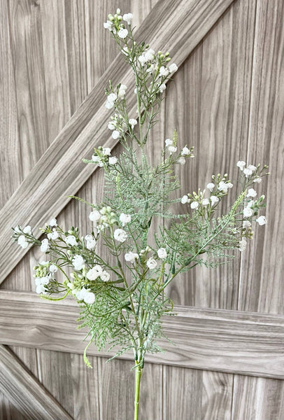 Designers Pick-Frosted Soft touch Baby's breath spray