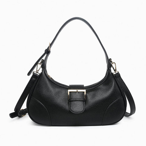 Buckle Shaped Shoulder Bag