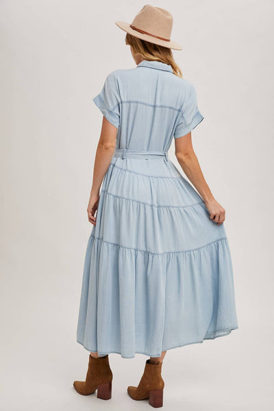 Denim Maxi Dress