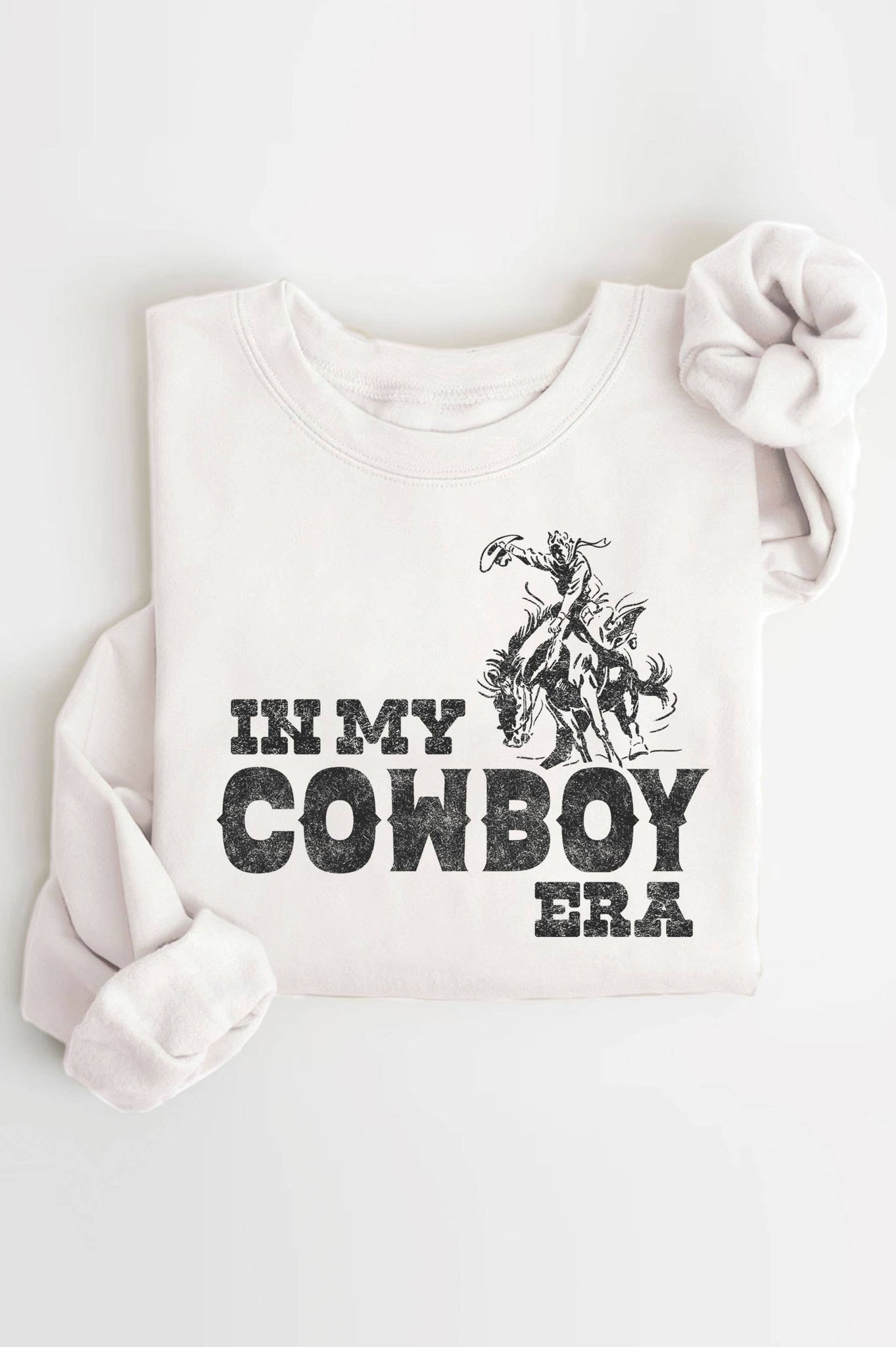 Ivory Cowboy Era Sweatshirt