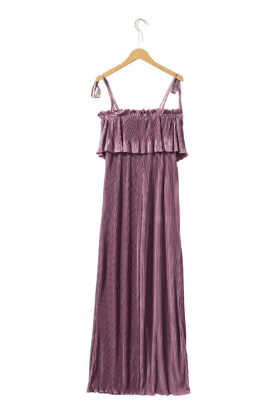 Lavendar Spaghetti Strap Jumpsuit