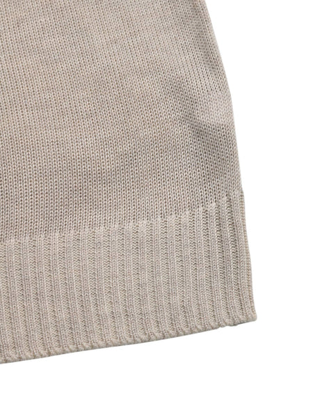 Contrasting Knit Vest