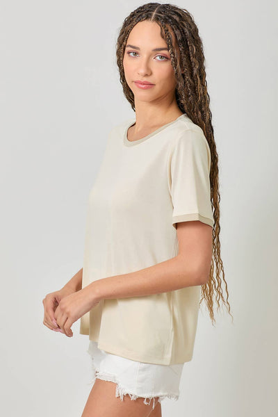 Oatmeal Tee