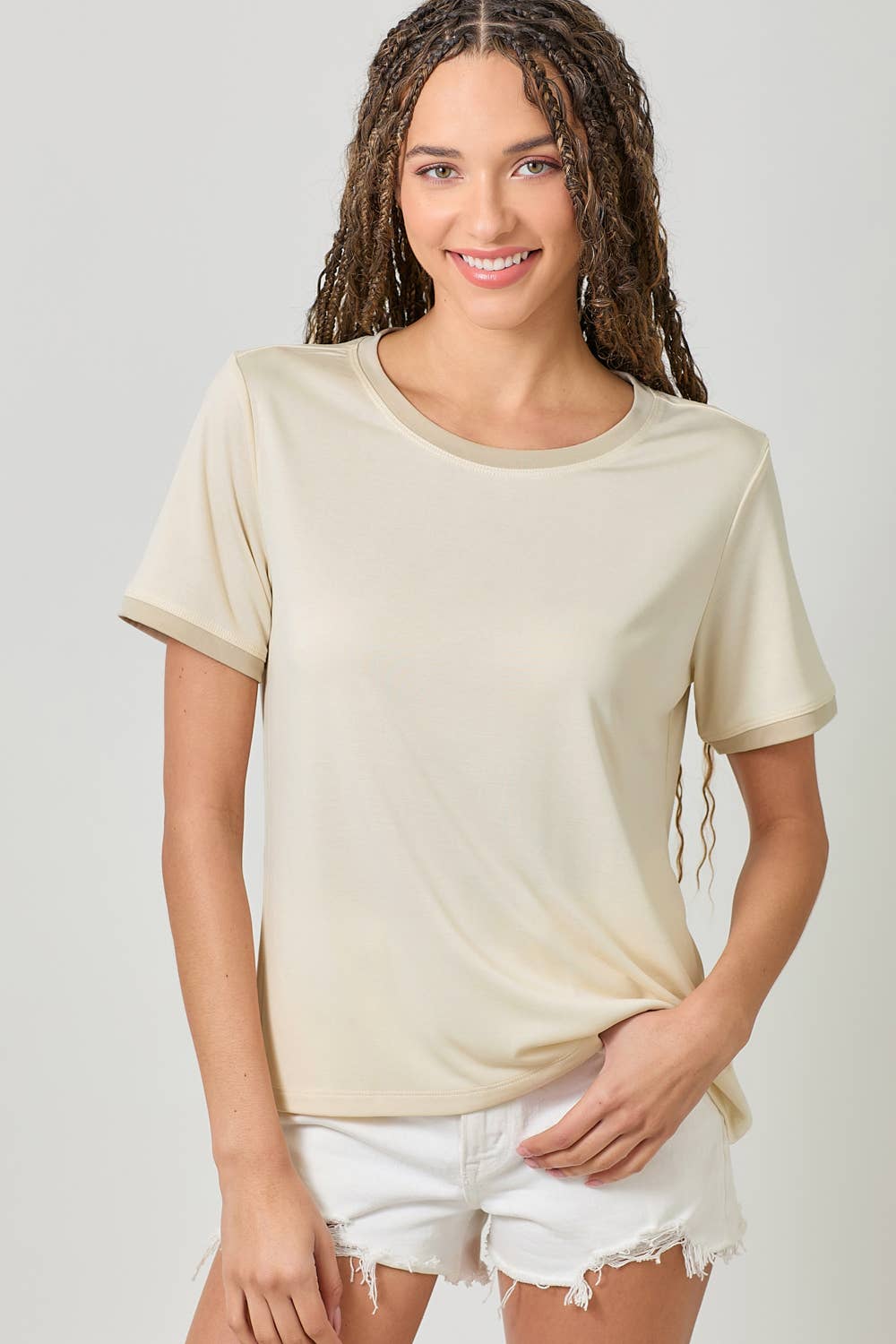 Oatmeal Tee