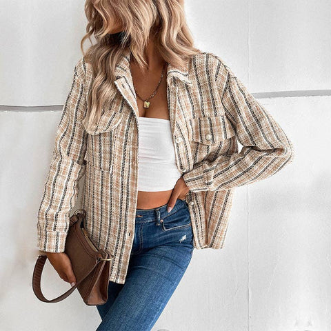 Vintage Plaid Jacket