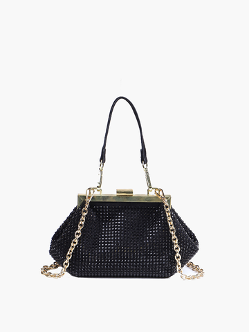 Rhinestone Satchel/Crossbody