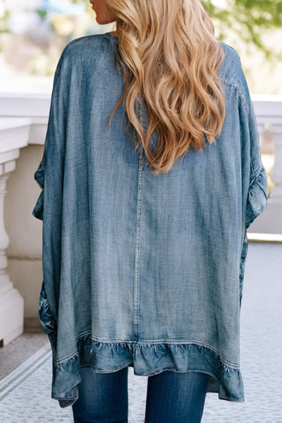 Chambray Kimono