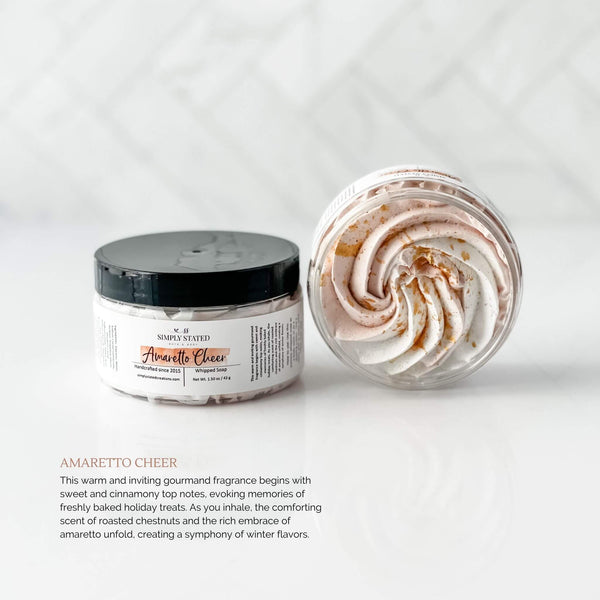 Whipped Soap Christmas Collection: Merry + Bright