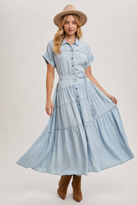 Denim Maxi Dress