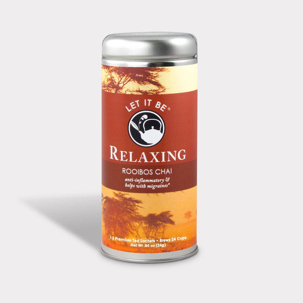 Let It Be® Relaxing Rooibos Chai Tea - 12 Tea Sachets