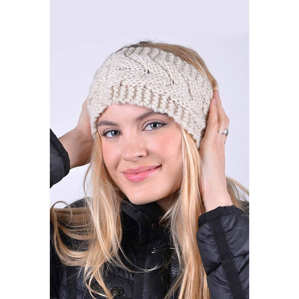 Winter Warm Wide Knitted Headband