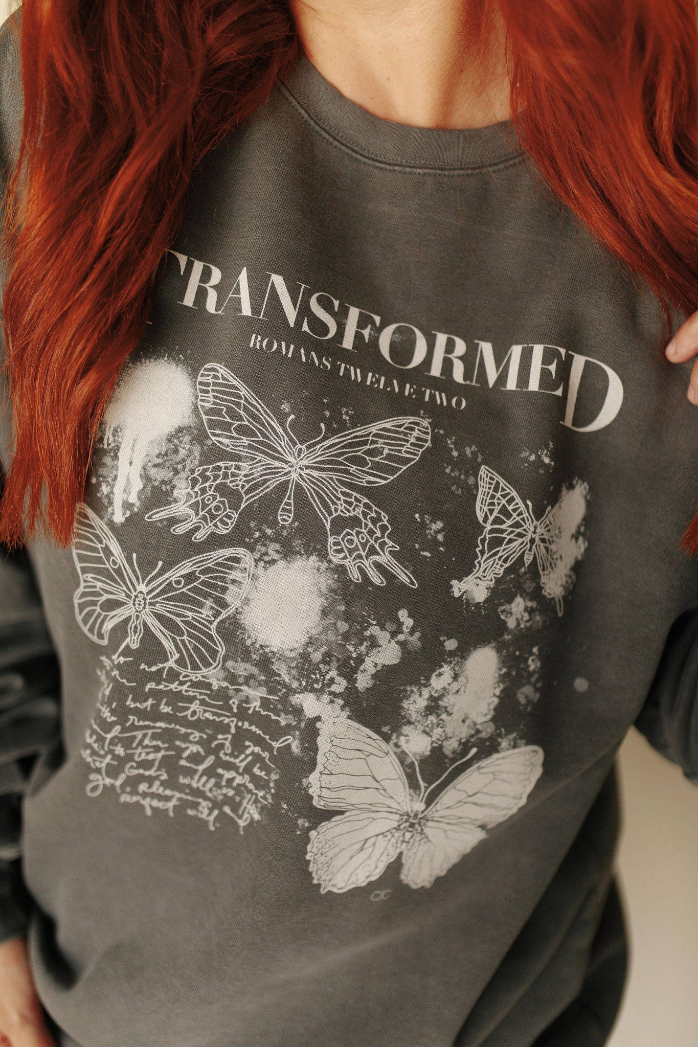 Transformed Butterfly Tee: Small