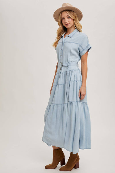 Denim Maxi Dress