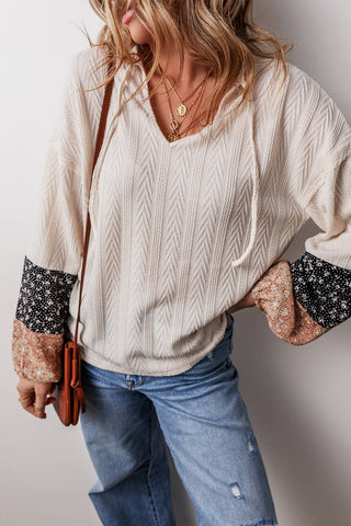 Floral Patchwork Blouse