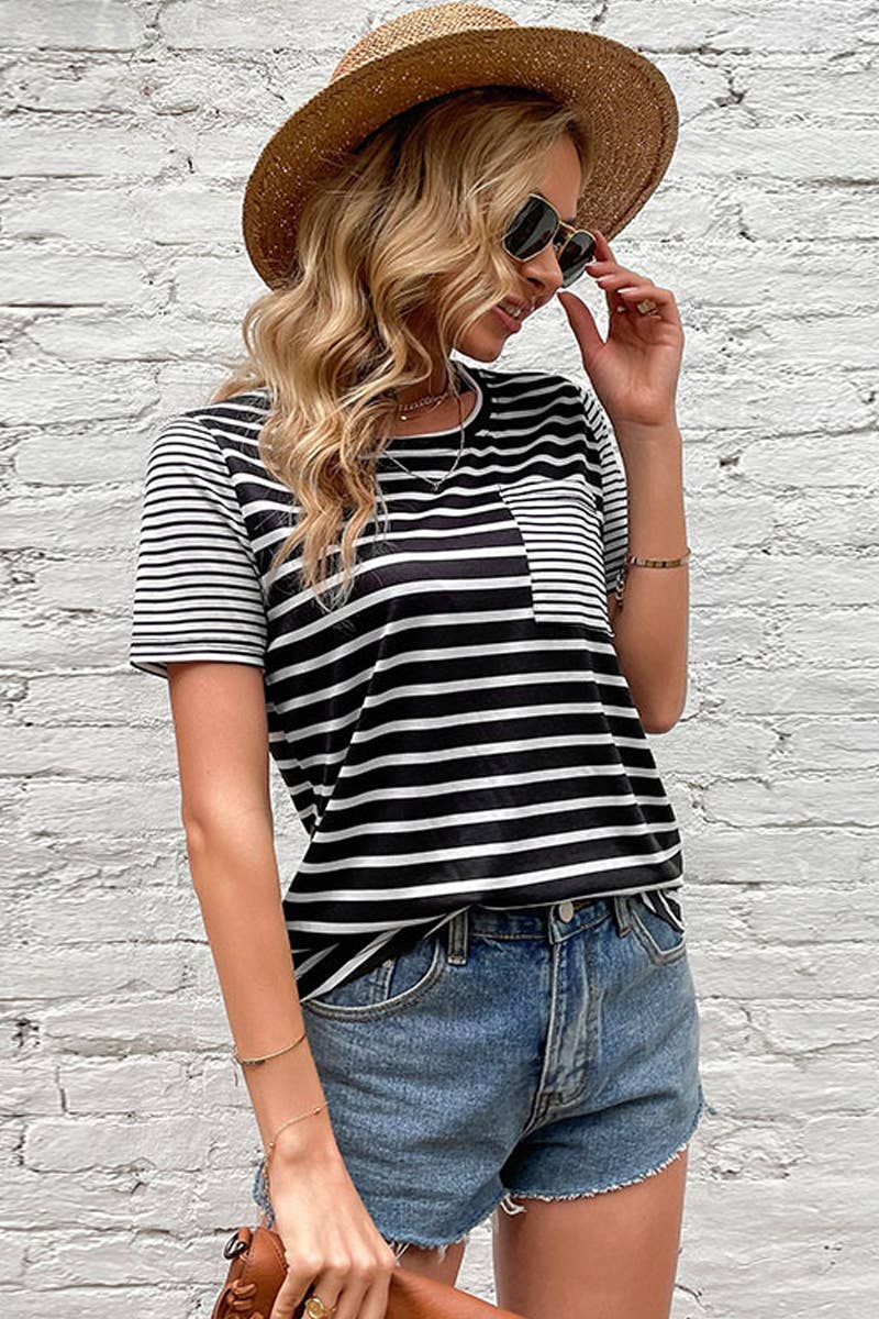 Striped Casual Tee