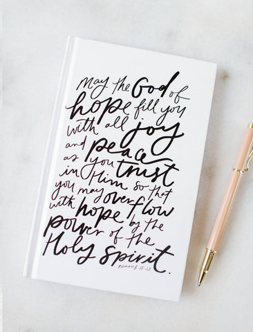 May the God of Hope Journal