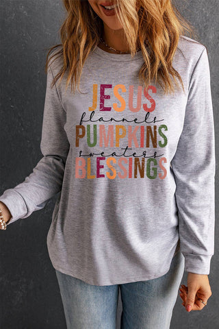 Jesus & Pumpkins Long Sleeve