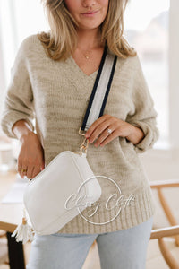 Clara Camera Crossbody Bag R - White ETA FEB 21