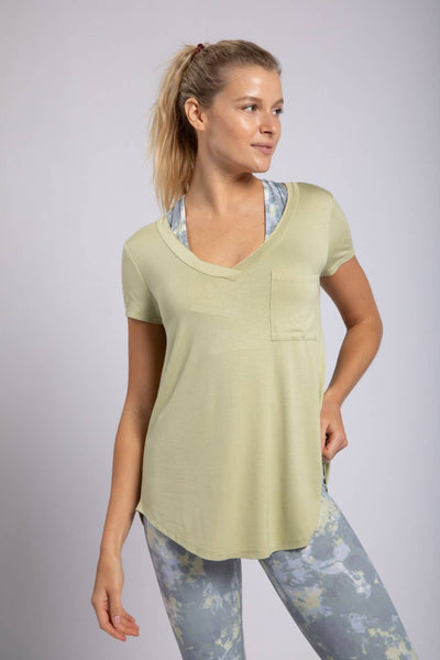 Classic VNeck Pocket Tee