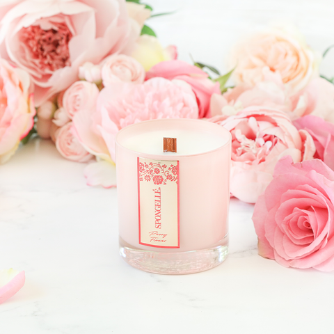 Peony Flower Private Reserve Candle | Valentines Day Gifts