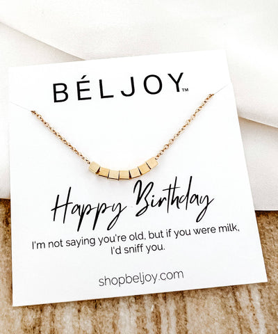 Birthday 02 || Gift Necklace