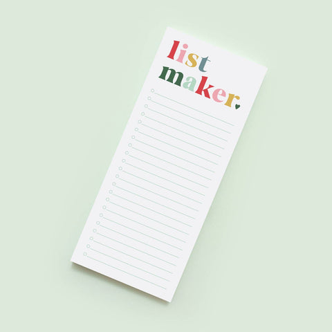 Notepad - Holiday List Maker