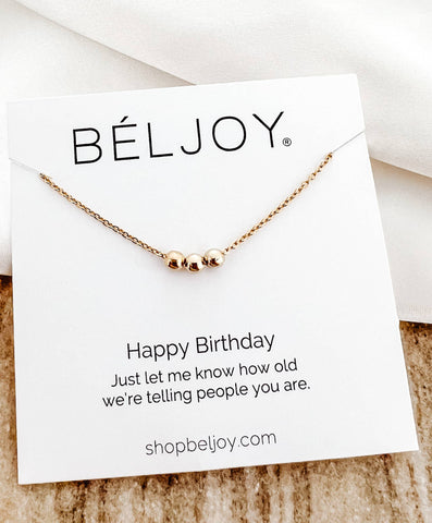 Birthday 01 || Gift Necklace