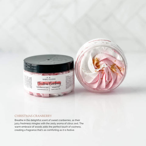Whipped Soap Christmas Collection: Christmas Cranberry
