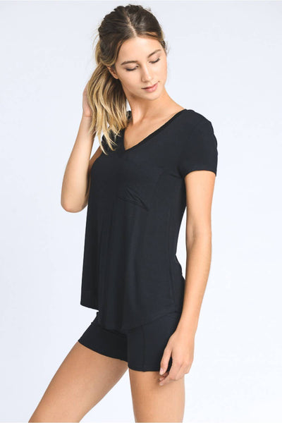 Classic VNeck Pocket Tee